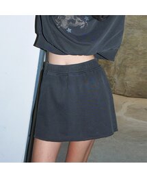Horse Pigment Set-up Skirt Shorts