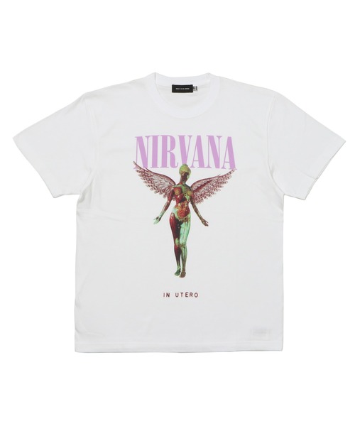 GOOD ROCK SPEED(グッドロックスピード)の「IN UTERO 26NVN006W(Tシャツ/カットソー・メンズ・ホワイト・LARGE/MEDIUM/X-LARGE)」の1枚目の写真