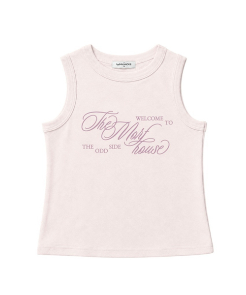 THEMORFHOUSE(ザモーフハウス)の「ザオードサイズベーシックスリーブレスライトピンク(Tシャツ/カットソー・レディース・その他・MEDIUM)」の1枚目の写真