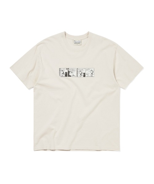 thisisneverthat(ディスイズネバーザット)の「TNT PEANUTS Comic Strip Tee(Tシャツ/カットソー・メンズ・ブラック系その他/ナチュラル/フューシャピンク・XL/L/M/S)」の3枚目の写真