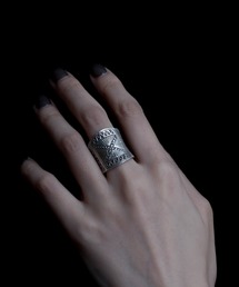 【KAREN select】Traditional stamp pattern ring / YK2506CDR5393
