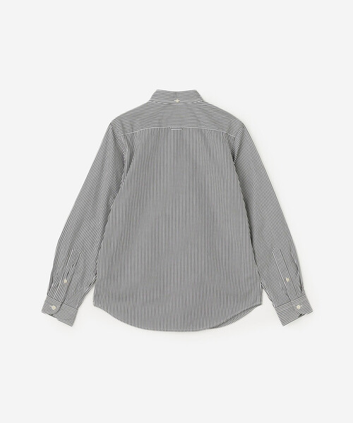 GYMPHLEX(ジムフレックス)の「Gymphlex | コットン ストライプ ボタンダウンシャツ WOMEN(シャツ/ブラウス・レディース・ブラック系その他・12)」の14枚目の写真