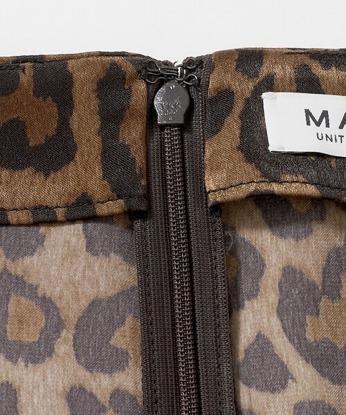 MARW UNITED ARROWS（マルゥ ユナイテッドアローズ）の「＜MARW UNITED ARROWS＞レオパード プリント タイトスカート（スカート・レディース・ダークグレー/ブラウン系・38/36）」の19枚目の写真