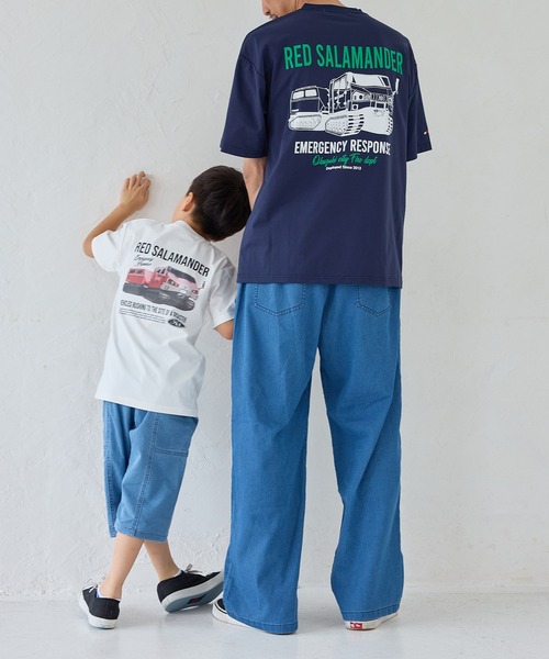 j.n.r.d(ジェー・エヌ・アール・ディー)の「【Red Salamander】イラストプリントTシャツ(Tシャツ/カットソー・メンズ・ネイビー/ホワイト/ブラック・M/L/LL)」の12枚目の写真