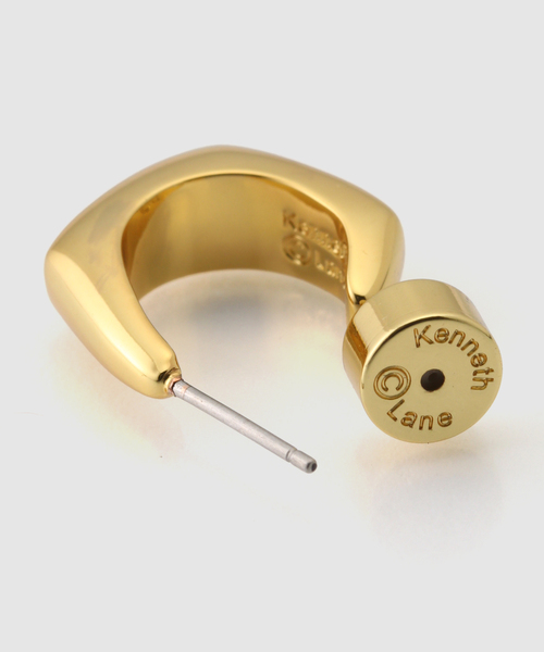 Kenneth Jay Lane（ネスジェイレーン）の「【Kenneth Jay Lane/ケネス ジェイ レーン】 gold hoop earring（ネックレス・レディース・ゴールド・FREE）」の3枚目の写真