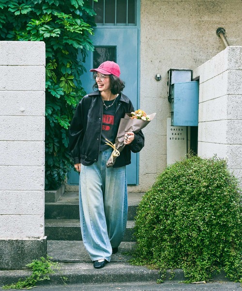 niko and...（ニコアンド）の「フェイクレザーブルゾン（ブルゾン・レディース・ダークブラウン/ブラック・FREE）」の8枚目の写真