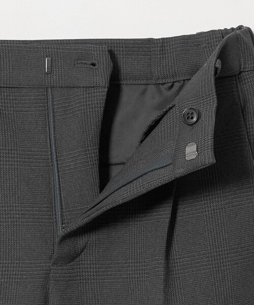 A DAY IN THE LIFE UNITED ARROWS(アデイインザライフユナイテッドアローズ)の「グレンチェック ストレートパンツ ‐セットアップ対応・ウォッシャブル‐ <A DAY IN THE LIFE>(その他パンツ・レディース・ロイヤルブルー/モカ/ダークグレー・38/40/36)」の8枚目の写真