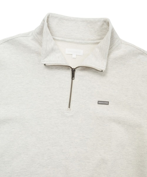 thisisneverthat(ディスイズネバーザット)の「T.N.T. Classic HDP Half Zip Sweatshirt(スウェット・メンズ・ヘザーグレー/ネイビー/ブラック/オートミール・XL/L/M/S)」の13枚目の写真