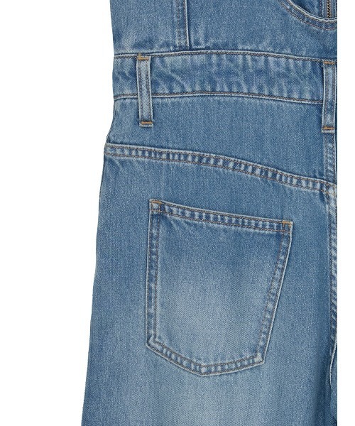 Ameri(アメリ)の「BACK CROSS DENIM ROMPERS(つなぎ/オールインワン・レディース・ブラウン/ブルー・SMALL/MEDIUM/X-SMALL)」の13枚目の写真