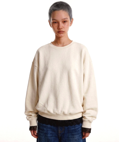 REBRENNER(リブレンナー)の「ムードスタンダード ベーシック スウェットシャツ ブラック(スウェット・レディース・その他・2XL/LARGE/MEDIUM/3XL/4XL/X-LARGE)」の13枚目の写真