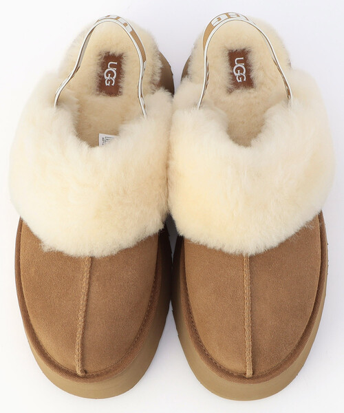 FREAK'S STORE（フリークスストア）の「UGG/アグ W FUNKETTE/ウィメンズ ファンケット　[6~8サイズ展開]（サンダル・レディース・キャメル/ブラック・7/6/8）」の3枚目の写真