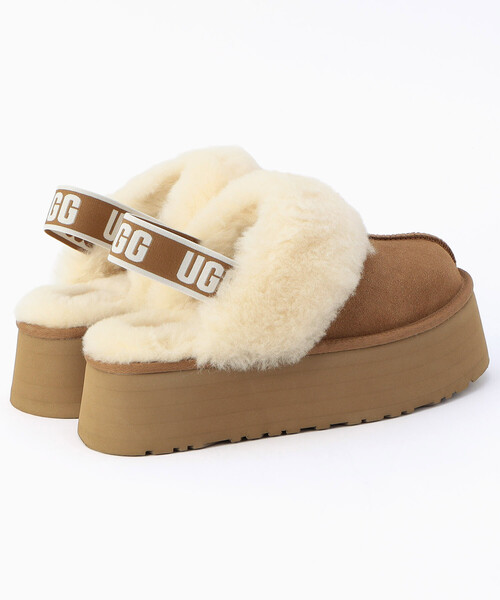 FREAK'S STORE（フリークスストア）の「UGG/アグ W FUNKETTE/ウィメンズ ファンケット　[6~8サイズ展開]（サンダル・レディース・キャメル/ブラック・7/6/8）」の6枚目の写真