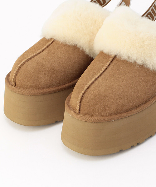 FREAK'S STORE（フリークスストア）の「UGG/アグ W FUNKETTE/ウィメンズ ファンケット　[6~8サイズ展開]（サンダル・レディース・キャメル/ブラック・7/6/8）」の7枚目の写真