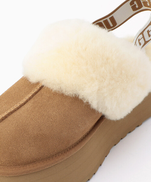 FREAK'S STORE（フリークスストア）の「UGG/アグ W FUNKETTE/ウィメンズ ファンケット　[6~8サイズ展開]（サンダル・レディース・キャメル/ブラック・7/6/8）」の8枚目の写真