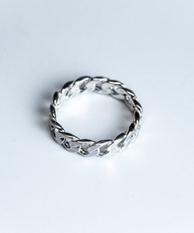 STUDIOUS | 【WAKAN SILVER SMITH】R-048 Gourmette(グルメット) Chain ring S(リング)