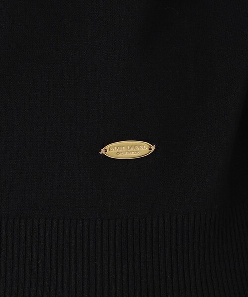 BLUE LABEL CRESTBRIDGE(ブルーレーベルクレストブリッジ)の「フリルディテールニットプルオーバー(ニット/セーター・レディース・ワイン/グレー系その他/オフホワイト/ブラック・38)」の8枚目の写真