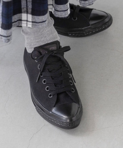 CONVERSE(コンバース)の「CONVERSE コンバース ALL STAR POINTEDTOE OX オールスター ポインテッドトゥ ローカット スニーカー(スニーカー・レディース・レッド/ブラック×ブラック/ブラック/ホワイト・23.0cm/23.5cm/24.0cm/24.5cm/25.0cm)」の13枚目の写真