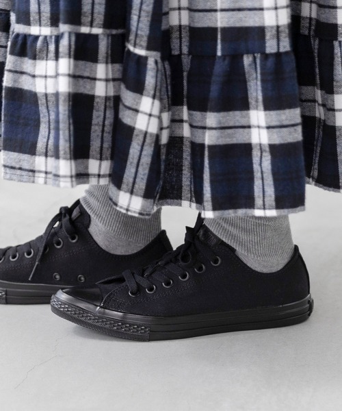 CONVERSE(コンバース)の「CONVERSE コンバース ALL STAR POINTEDTOE OX オールスター ポインテッドトゥ ローカット スニーカー(スニーカー・レディース・レッド/ブラック×ブラック/ブラック/ホワイト・23.0cm/23.5cm/24.0cm/24.5cm/25.0cm)」の15枚目の写真