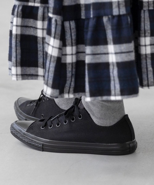 CONVERSE(コンバース)の「CONVERSE コンバース ALL STAR POINTEDTOE OX オールスター ポインテッドトゥ ローカット スニーカー(スニーカー・レディース・レッド/ブラック×ブラック/ブラック/ホワイト・23.0cm/23.5cm/24.0cm/24.5cm/25.0cm)」の16枚目の写真