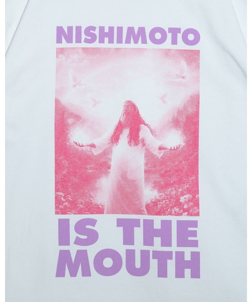 NISHIMOTO IS THE MOUTH（ニシモト イズ ザ マウス）の「L/S TEE | NISHIMOTO IS THE MOUTH（Tシャツ/カットソー・メンズ・ホワイト・MEDIUM/LARGE/X-LARGE）」の2枚目の写真