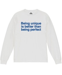 NOBOUND（ノーバウンド） 長袖Tシャツ メッセージロゴ プリント レギュラーシルエット ロンT トップス カットソー メンズ ユニセックス