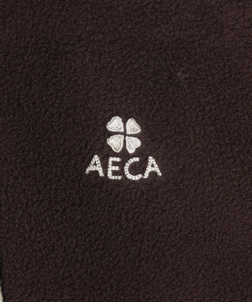 AECA（エイカ）の「AECA EVERLIGHT FLEECE ZIP UP HOODIE-BROWN（その他アウター・レディース・その他・S/M/L）」の6枚目の写真