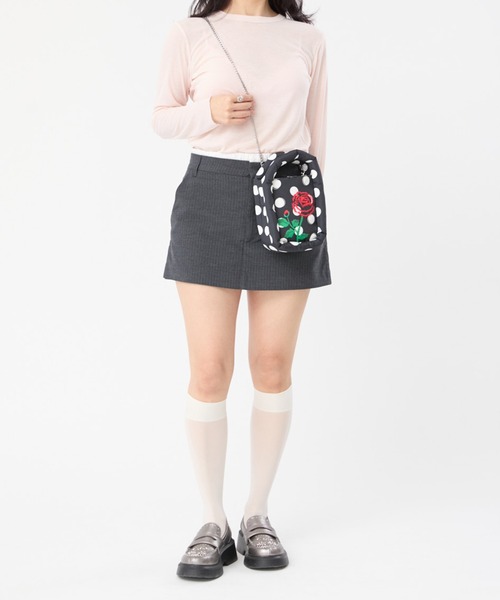 Casselini(キャセリーニ)の「Casselini(キャセリーニ)Muse Box Mini Bag(ショルダーバッグ・レディース・ブラック/イエロー・FREE)」の20枚目の写真