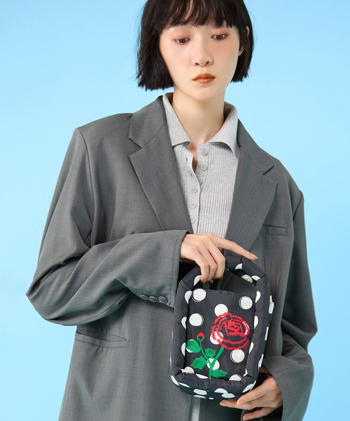 Casselini(キャセリーニ)の「Casselini(キャセリーニ)Muse Box Mini Bag(ショルダーバッグ・レディース・ブラック/イエロー・FREE)」の11枚目の写真