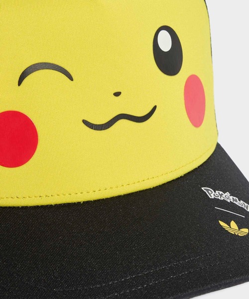 adidas(アディダス)の「Pokemon トラッカーキャップ/ アディダスオリジナルス adidas Originals(キャップ・キッズ・イエロー・MEDIUM/SMALL)」の6枚目の写真