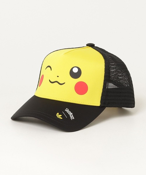 adidas(アディダス)の「Pokemon トラッカーキャップ/ アディダスオリジナルス adidas Originals(キャップ・キッズ・イエロー・MEDIUM/SMALL)」の3枚目の写真