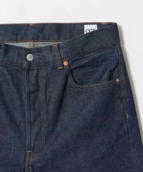 California General Store(California General Store)の「<CGS.>セルビッチ ストレート 5ポケット デニム(デニムパンツ・メンズ・ネイビー・S/M/L/XL)」の3枚目の写真