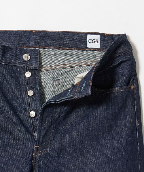 California General Store(California General Store)の「<CGS.>セルビッチ ストレート 5ポケット デニム(デニムパンツ・メンズ・ネイビー・S/M/L/XL)」の7枚目の写真