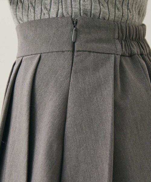 Belle Charme(ベルシャルム)の「【Belle Charme】Mix Check Pleats Skirt(スカート・レディース・ブラック/グレー/ベージュ・FREE)」の10枚目の写真