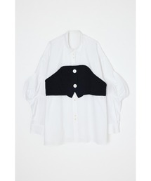 KNIT-DOCKING SHIRT