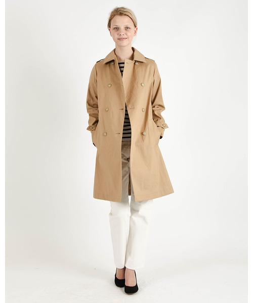 爬虫類 フィードオン 採用する トラディショナル ウェザー トレンチ コート Mihara Cl Jp