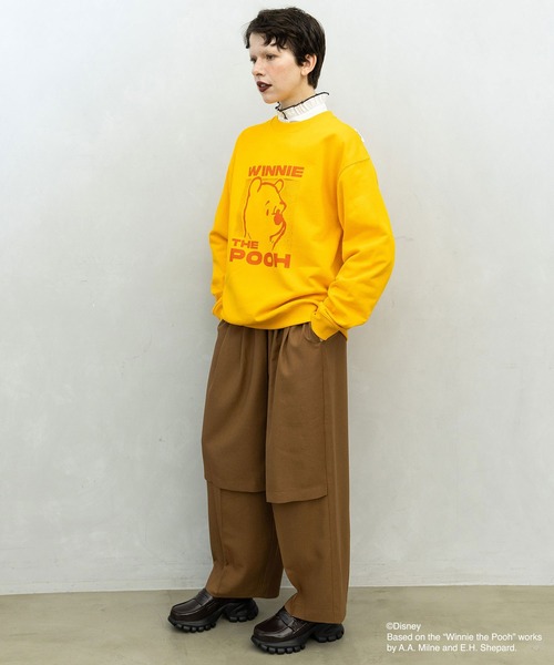 MARECHAL TERRE(マルシャルテル)の「レイヤードパンツ(その他パンツ・レディース・ブラック/グレー/ブラウン/チャコールグレー・MEDIUM)」の9枚目の写真