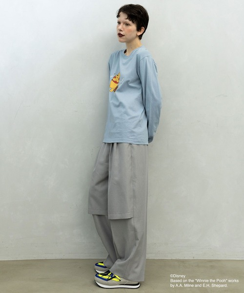 MARECHAL TERRE(マルシャルテル)の「レイヤードパンツ(その他パンツ・レディース・ブラック/グレー/ブラウン/チャコールグレー・MEDIUM)」の15枚目の写真