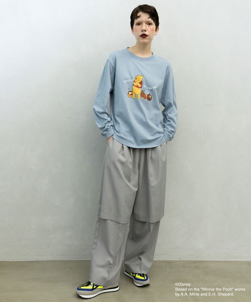MARECHAL TERRE(マルシャルテル)の「レイヤードパンツ(その他パンツ・レディース・ブラック/グレー/ブラウン/チャコールグレー・MEDIUM)」の16枚目の写真