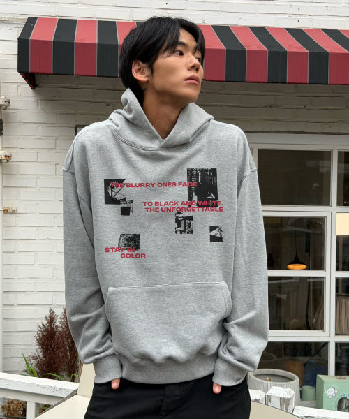 AMOU(アモウ)の「Fade Picture Hoodie GRAY(パーカー・レディース・その他・1/2)」の11枚目の写真