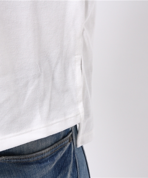 earth music&ecology(アースミュージックアンドエコロジー)の「フレアスリーブカットプルオーバー(Tシャツ/カットソー・レディース・オレンジ/ネイビー/オフホワイト/LT.Gray/ブルー・FREE)」の8枚目の写真