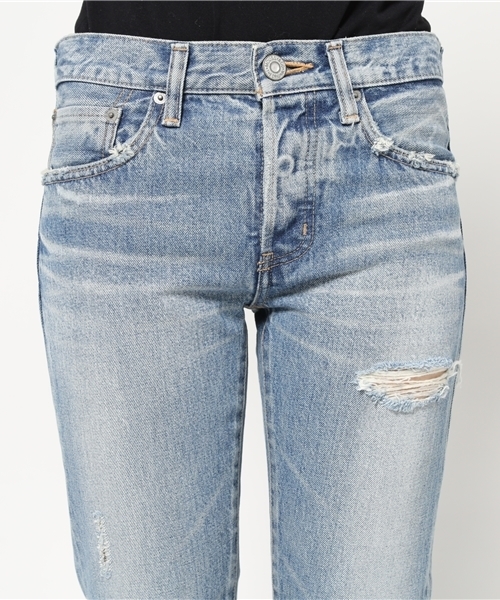 MOUSSY（マウジー）の「MV Ashford Tapered（デニムパンツ・レディース・ブルー・23inch/24inch/25inch/26inch/27inch）」の5枚目の写真