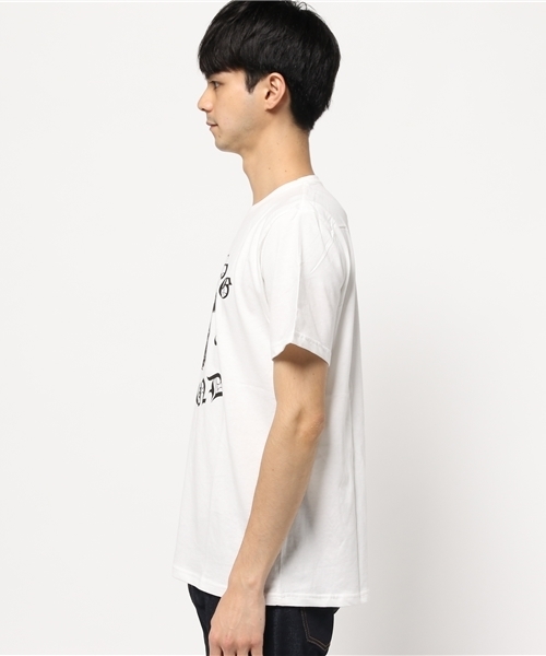 WEGO(ウィゴー)の「WEGO/唐獅子Tシャツ(Tシャツ/カットソー・メンズ・ホワイト/ブラック・LARGE/MEDIUM)」の3枚目の写真