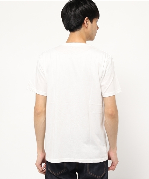WEGO(ウィゴー)の「WEGO/唐獅子Tシャツ(Tシャツ/カットソー・メンズ・ホワイト/ブラック・LARGE/MEDIUM)」の4枚目の写真