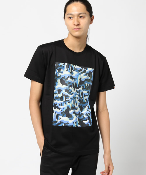 HEAD PORTER（ヘッドポーター）の「NU-CAMO TEE（Tシャツ/カットソー・メンズ・ホワイト/ブラック・X-LARGE/SMALL/LARGE/MEDIUM）」の4枚目の写真