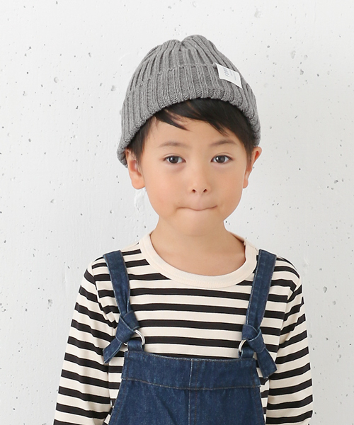 URBAN RESEARCH DOORS（アーバンリサーチドアーズ）の「FORK＆SPOON Knit Cap（その他小物・キッズ・ブラック/オフホワイト/グレー・ONE）」の3枚目の写真