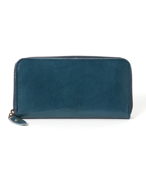 GREEN BOWL（グリーンボウル）の「GREEN BOWL Leather Wallet/グリーンボウルレザーウォレット（財布・メンズ・ネイビー/カーキ/ブラウン系その他/キャメル・FREE）」の7枚目の写真