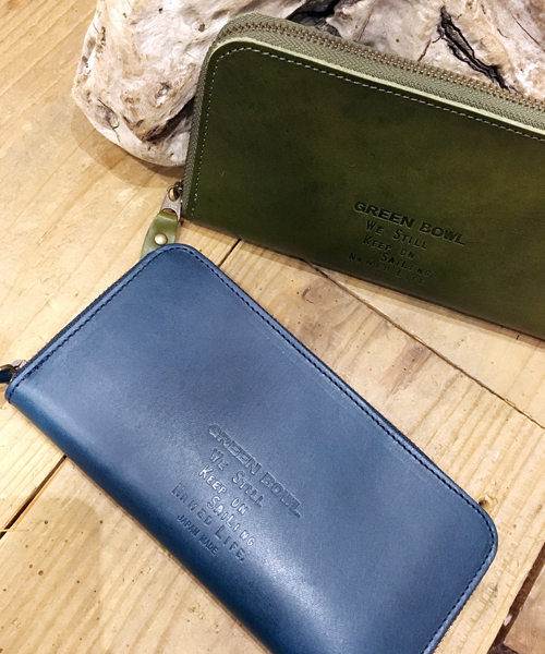 GREEN BOWL（グリーンボウル）の「GREEN BOWL Leather Wallet/グリーンボウルレザーウォレット（財布・メンズ・ネイビー/カーキ/ブラウン系その他/キャメル・FREE）」の14枚目の写真