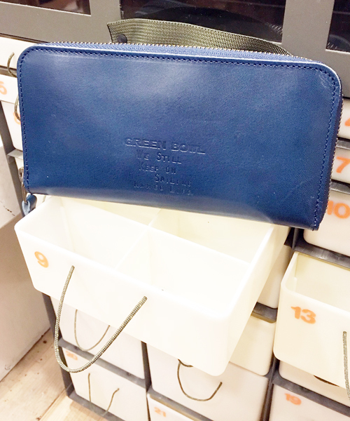 GREEN BOWL（グリーンボウル）の「GREEN BOWL Leather Wallet/グリーンボウルレザーウォレット（財布・メンズ・ネイビー/カーキ/ブラウン系その他/キャメル・FREE）」の15枚目の写真