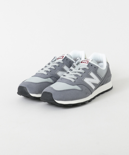 NEW BALANCE(ニューバランス)の「 UR NEW BALANCE WR996(スニーカー・レディース・グレー/ブラック・24/23.5/24.5)」の2枚目の写真