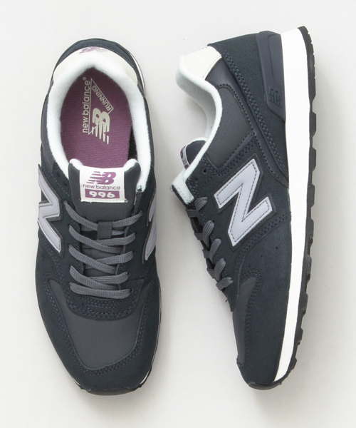 NEW BALANCE(ニューバランス)の「 UR NEW BALANCE WR996(スニーカー・レディース・グレー/ブラック・24/23.5/24.5)」の3枚目の写真